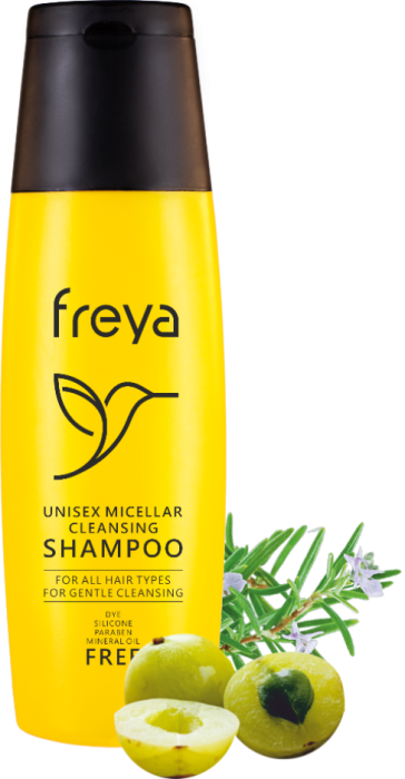 Мицеллярный очищающий шампунь "Freya" 250мл