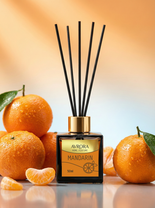 "Avrora Home Perfume"  Аромадиффузор  «Mandarin», 50мл.