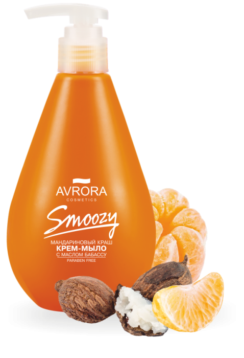 Крем-мыло "Мандариновый Краш" Smoozy 370мл