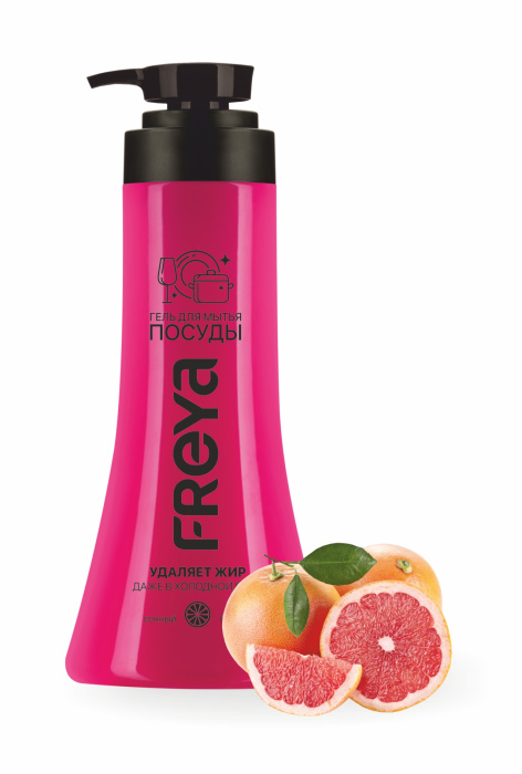 Гель для мытья посуды "Сочный грейпфрут" "Freya ", 450 мл