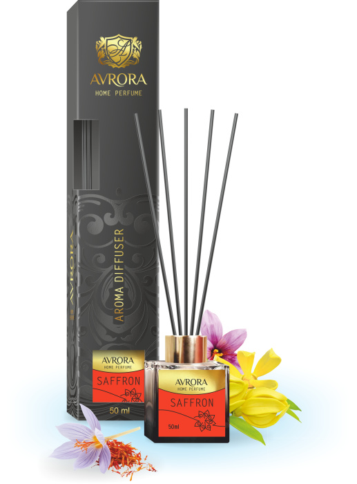 "Avrora Home Perfume"  Аромадиффузор  «Saffron», 50мл.