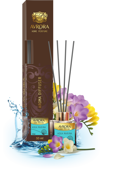 "Avrora Home Perfume"  Аромадиффузор  «Aqua Marina», 50мл.