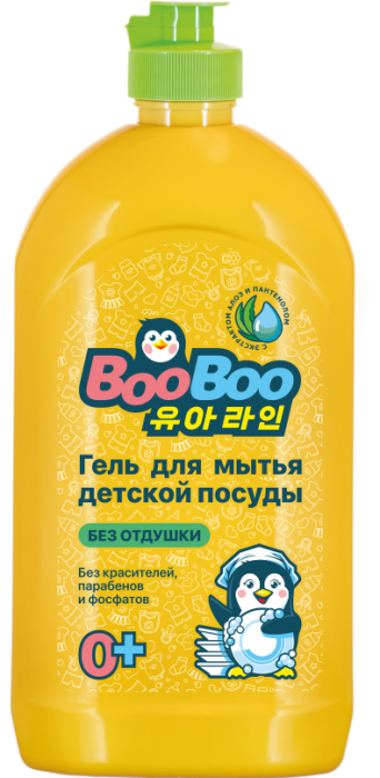 Гель для мытья детской посуды, BooBoo, 500мл