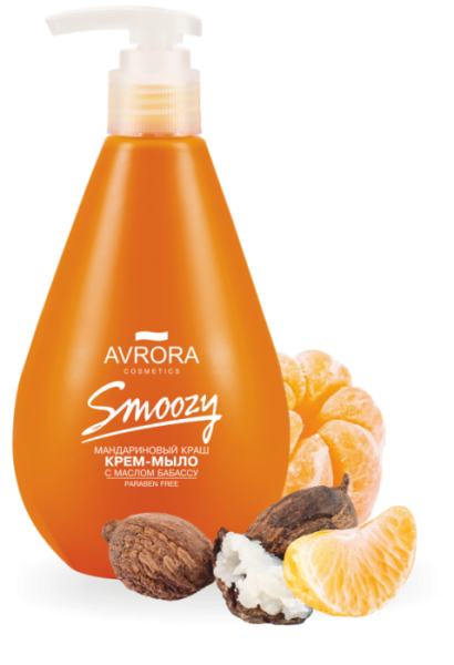 Крем-мыло "Мандариновый Краш" Smoozy 370мл