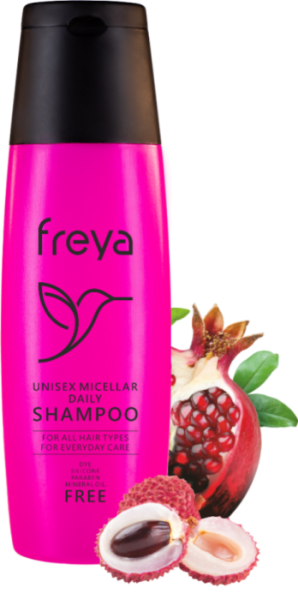 Мицеллярный шампунь на каждый день "Freya" 250мл