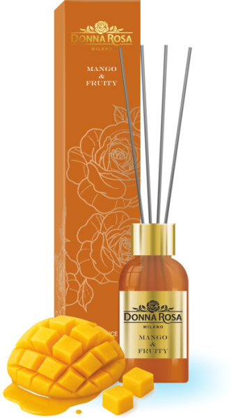  Аромадиффузор "Mango & Fruity", "Donna Rosa", 65мл.