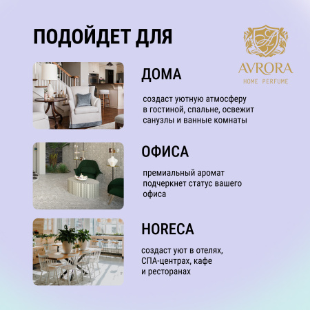 "Avrora Home Perfume"  Аромадиффузор  «Berry», 50мл.
